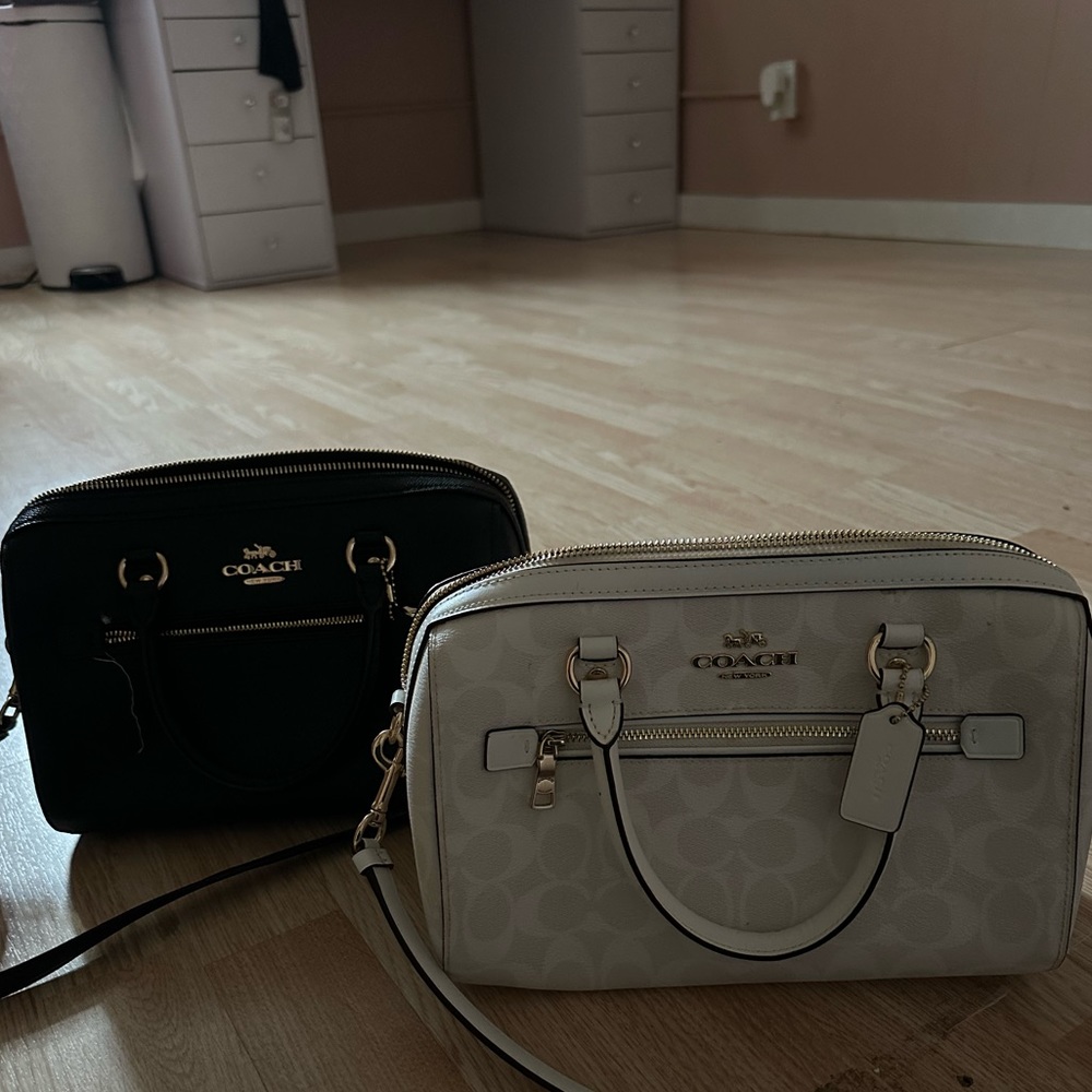 2 pack Coach crossbody bags, Rowan gently used, read description please